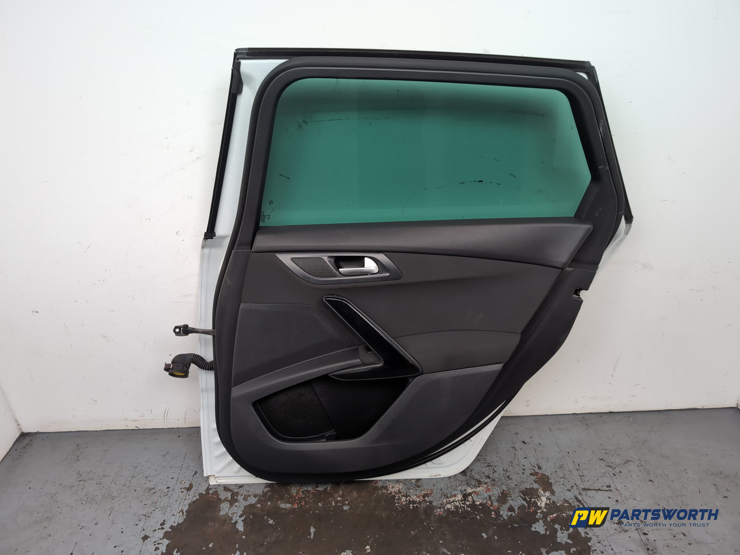 Peugeot 508 Estate Door Rear Rh Driver Side White Pearl Kwed 2011-2018 - photo 7