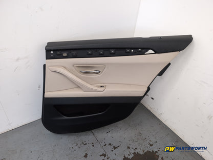 Bmw 5 Series 520d Se Auto F10 Saloon Rear Right Door Card 2010-2017