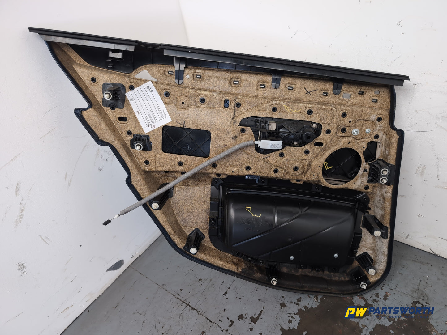 Bmw 5 Series 520d Se Auto F10 Saloon Rear Right Door Card 2010-2017 - photo 7