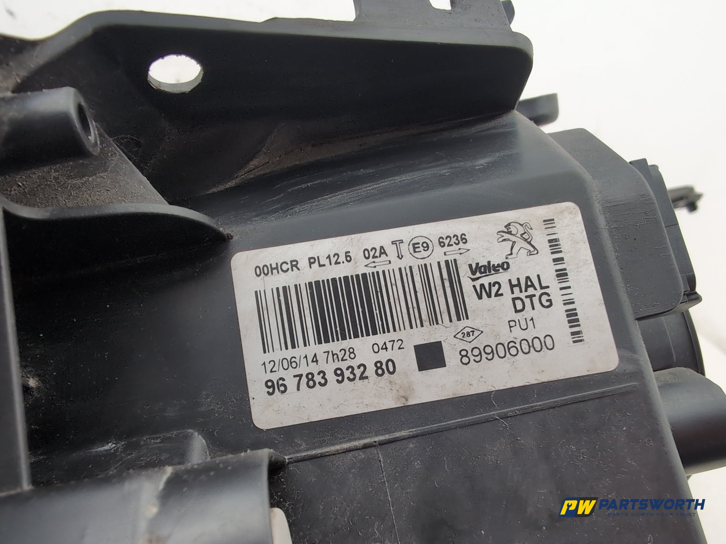 Headlamp RH 9