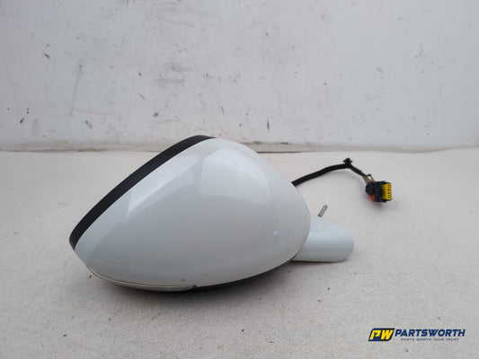 Peugeot 508 Active Power Folding Door Mirror Rh Driver Side White Pearl Kwed