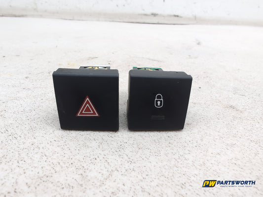 Peugeot 508 Active Hazzard Light Door Lock Switches 2011-2018