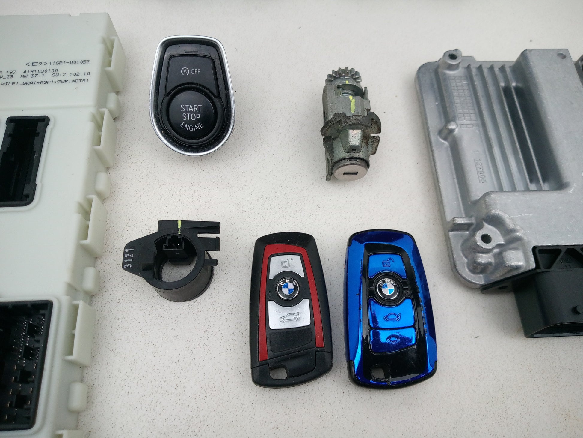 Bmw 1 Series F20 F21 Ecu Kit Fem Bcm Module Key 116i N13 1.6 Petrol Manual 11-15 - photo 4