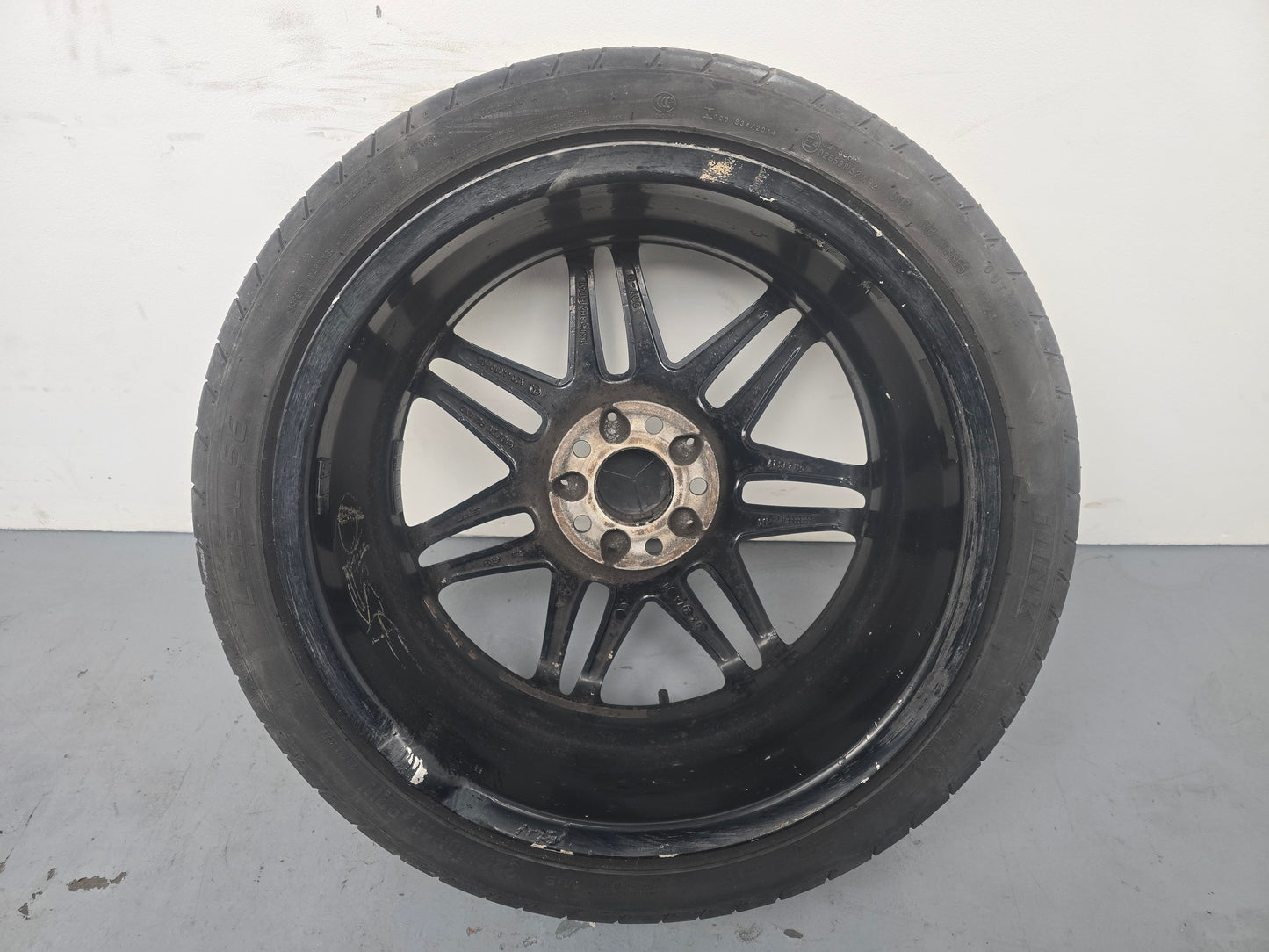 Mercedes-Benz C Class Amg W204 Front 7.5j Alloy Wheel Black A2044010604 - photo 4