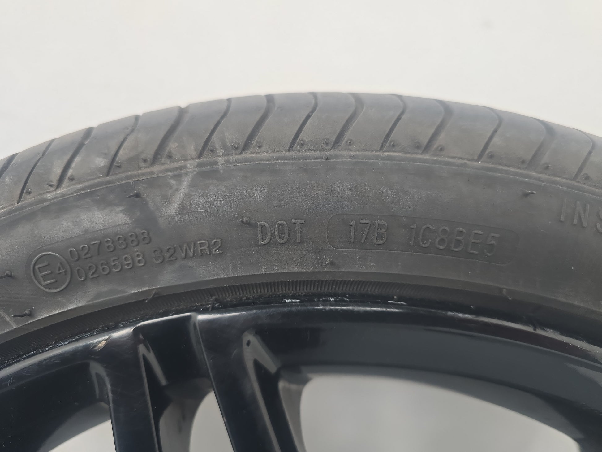 Mercedes-Benz C Class Amg W204 Front 7.5j Alloy Wheel Black A2044010604 - photo 10