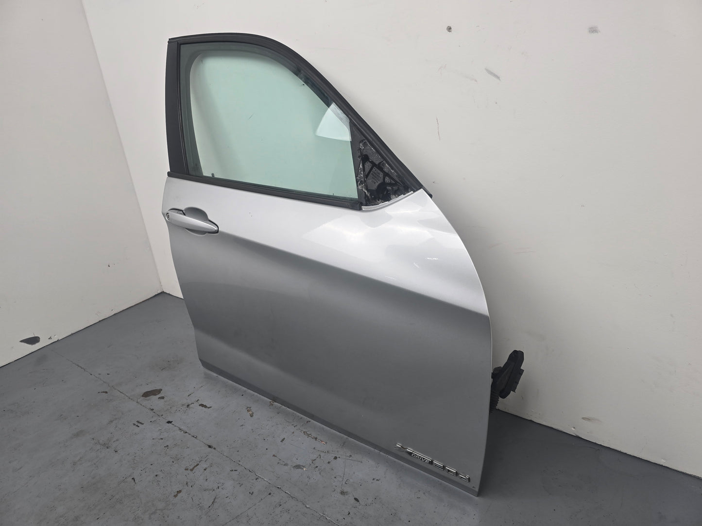 2010 Bmw X1 Xdrive20d Se Auto Door Front Right Side Titanium Silver Metallic 354 - photo 4