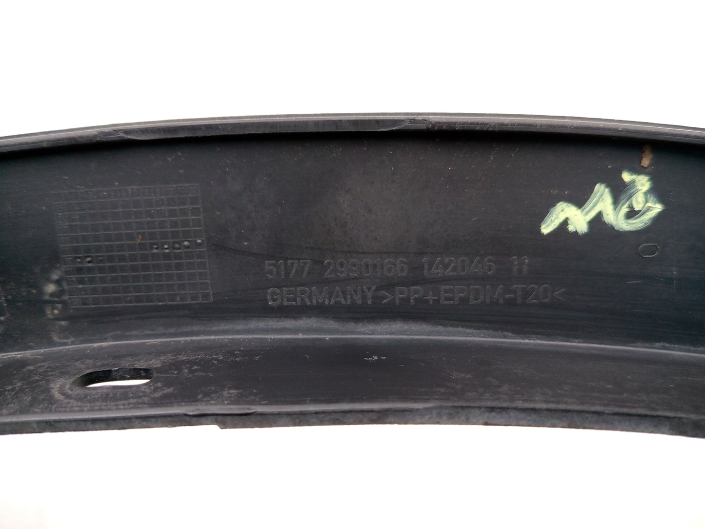 Bmw X1 E84 Front Wheel Arch Cover Trim Moulding Black Right O/S 2990166 - photo 4