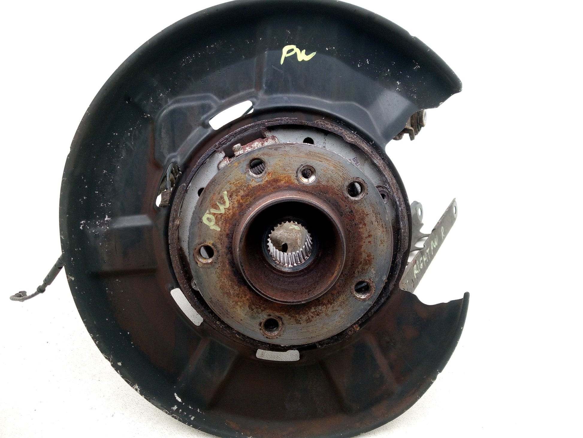 Wheel Hub Rear RH 4