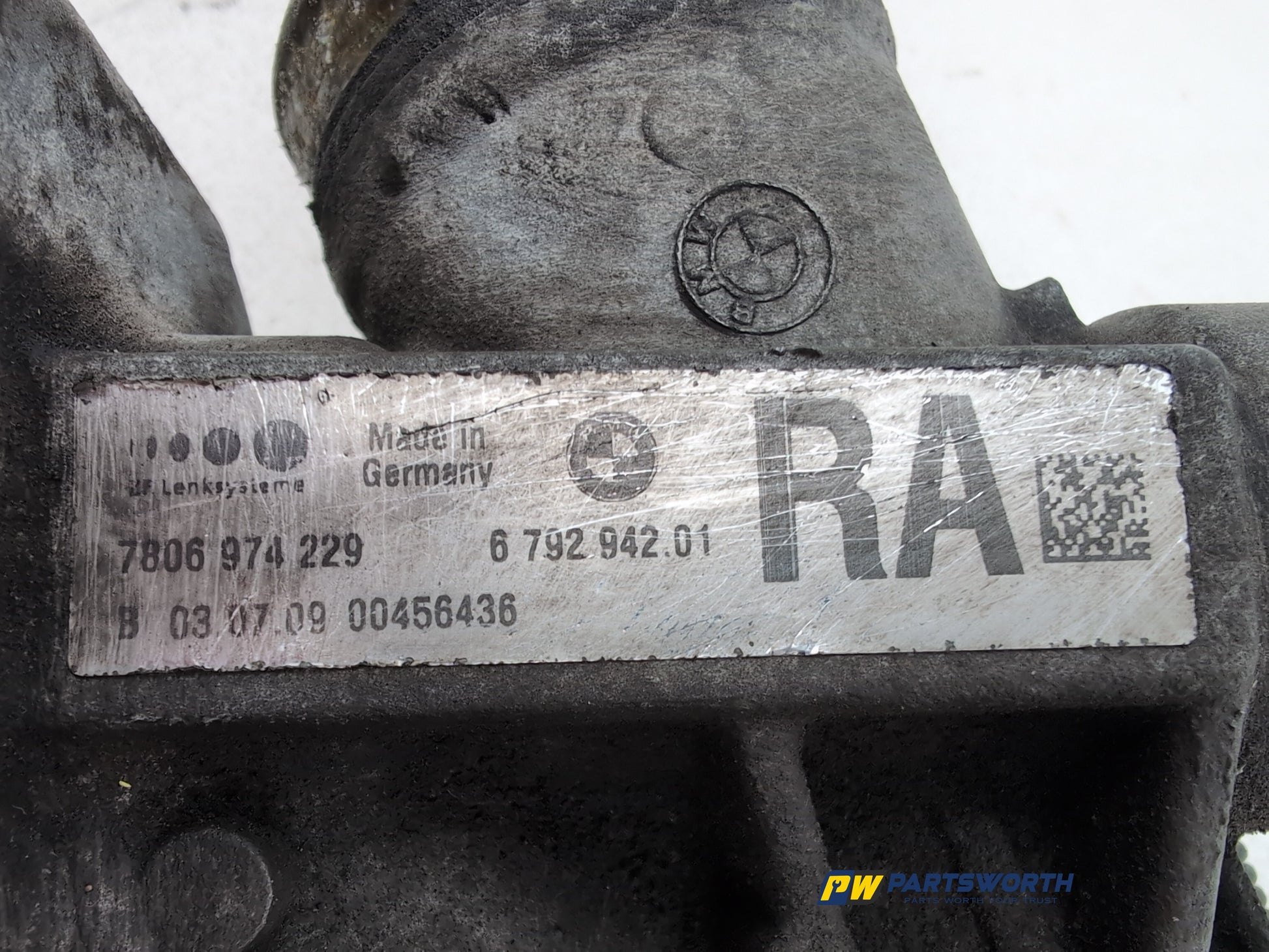 Bmw 1 3 Series E81 E87 E87n E90 E91 Power Steering Rack Boxes Electric 6792942 - photo 2
