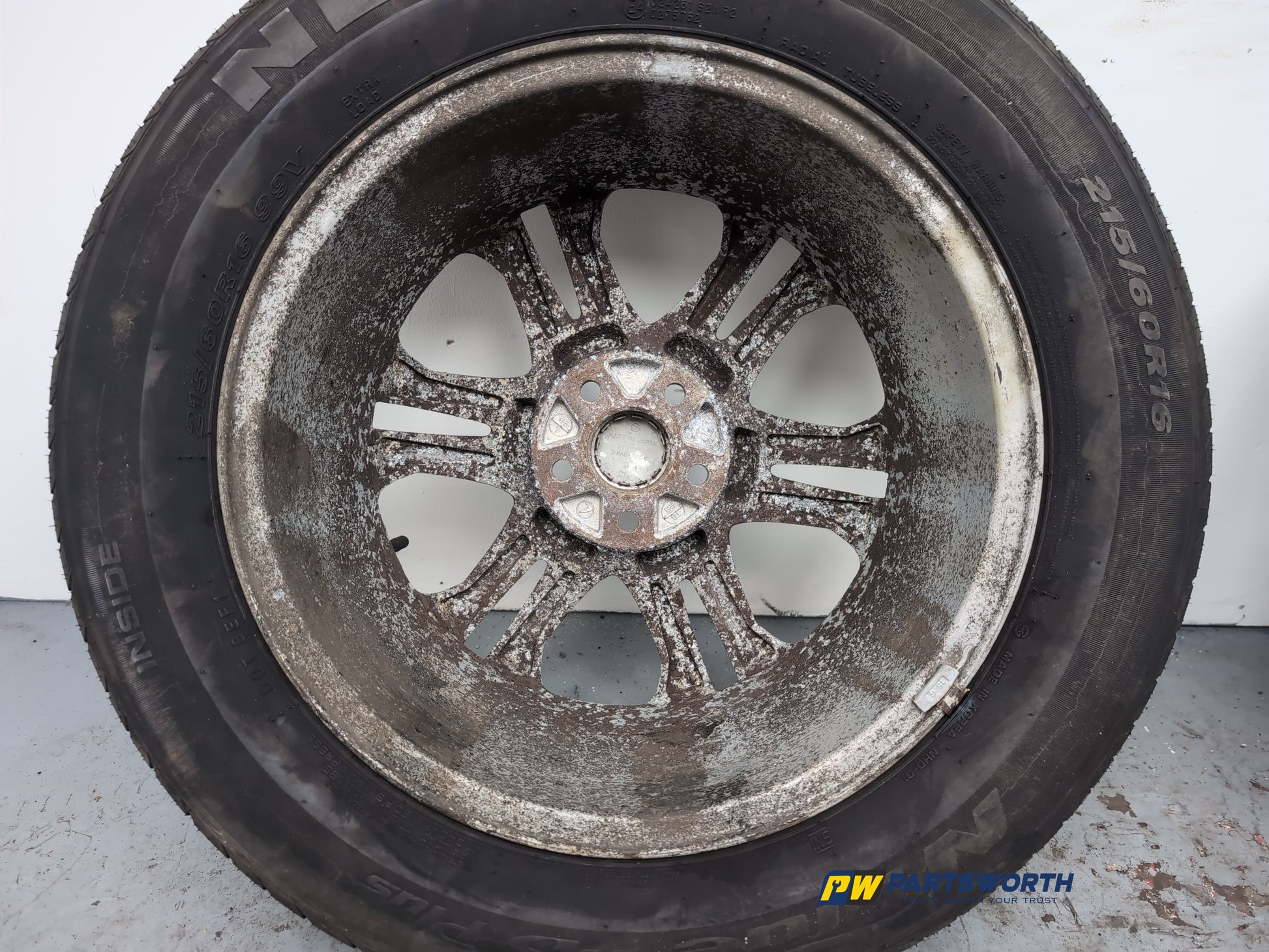SET OF ALLOY WHEELS (KIT) 10