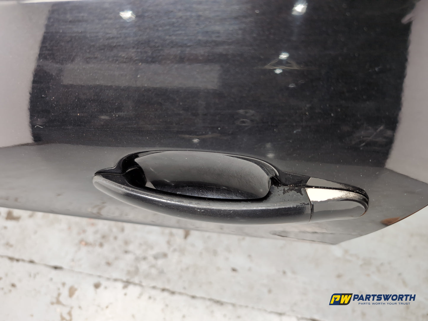 Seat Ibiza 6j/6p Estate Door Left Front Passenger Side Black Lz9y 2010-2014 - photo 4