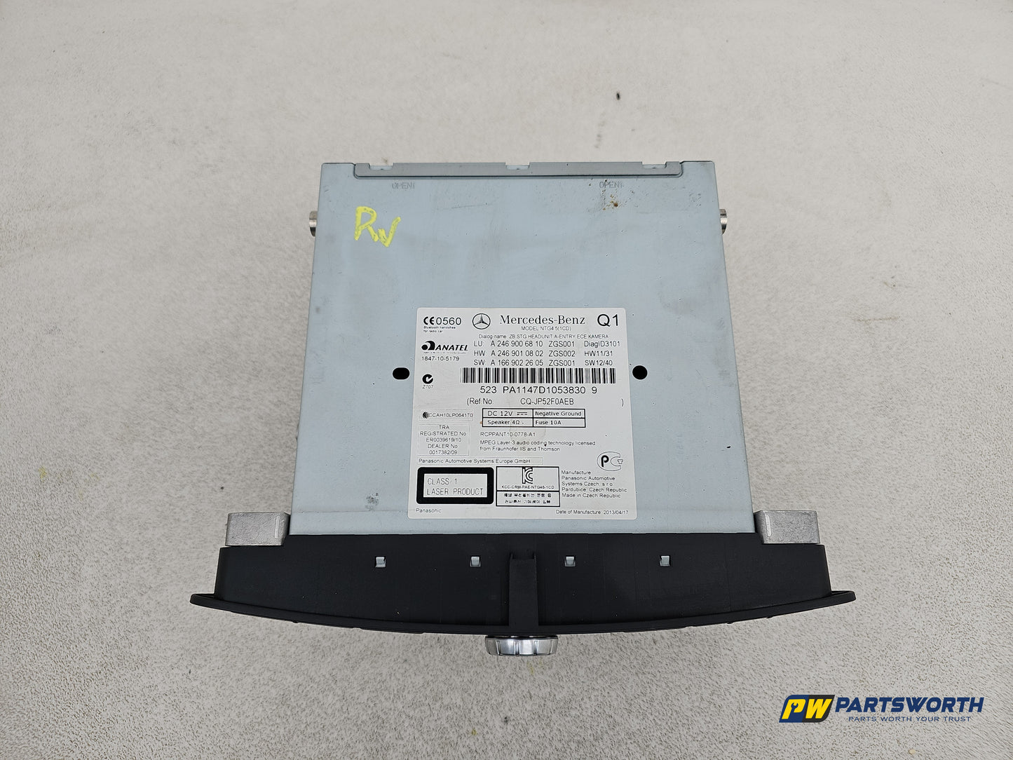 Radio Front Panel 4