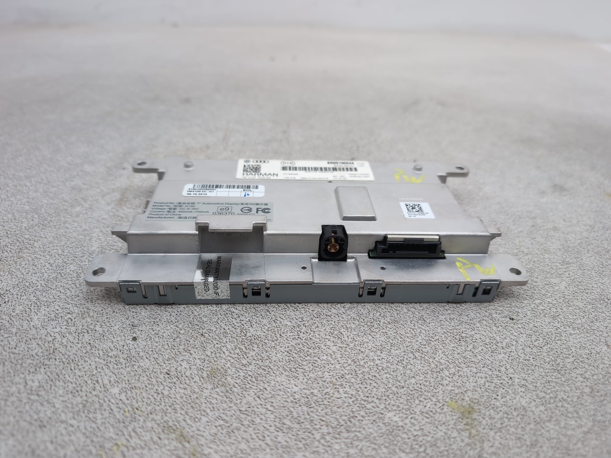 Multi Function Display Unit 4