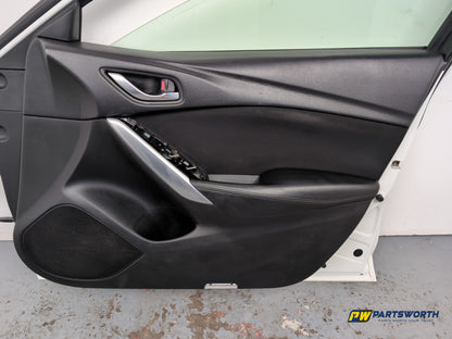 Mazda 6 Gjgl Door Front Rh Driver Side Snowflake White Pearl Ghl4 2012-2022 - photo 10