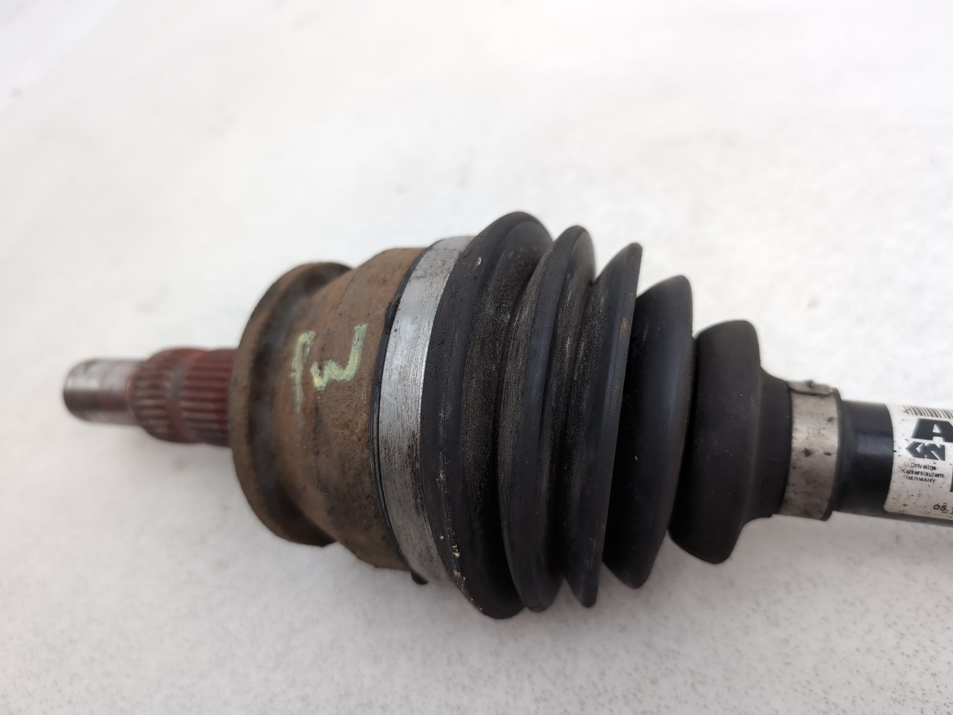 Driveshaft Front LH 4