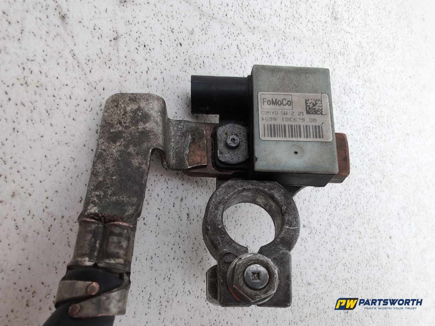 Negative battery terminal  4