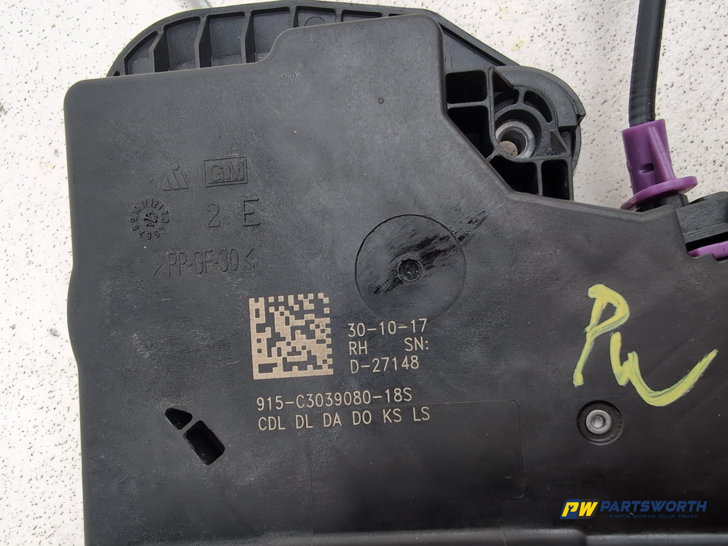 Door Lock Front RH 4