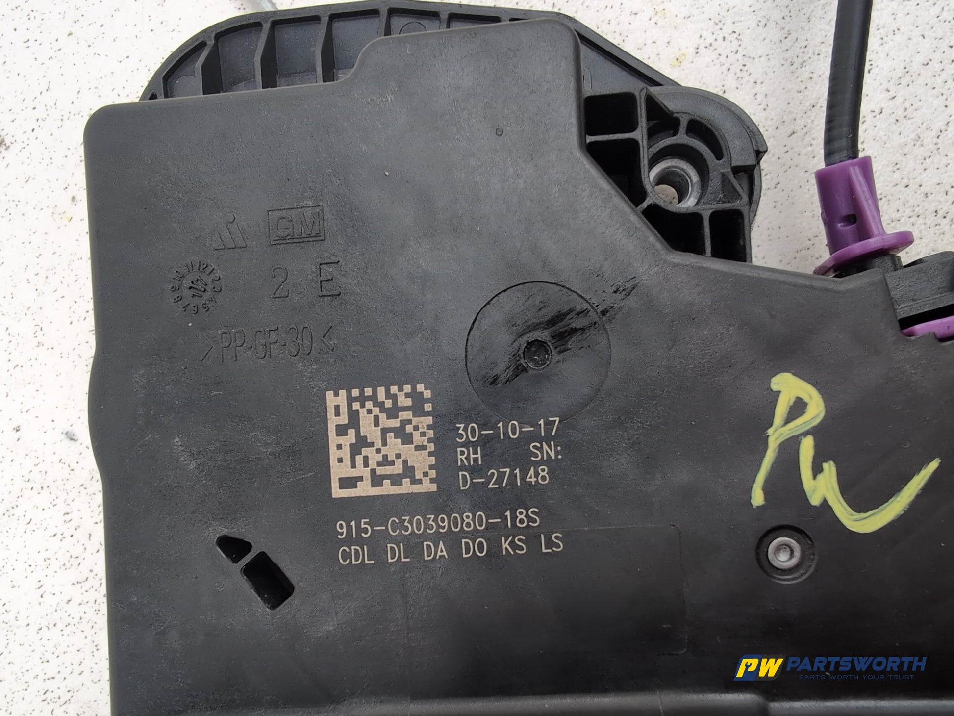 Door Lock Front RH 4