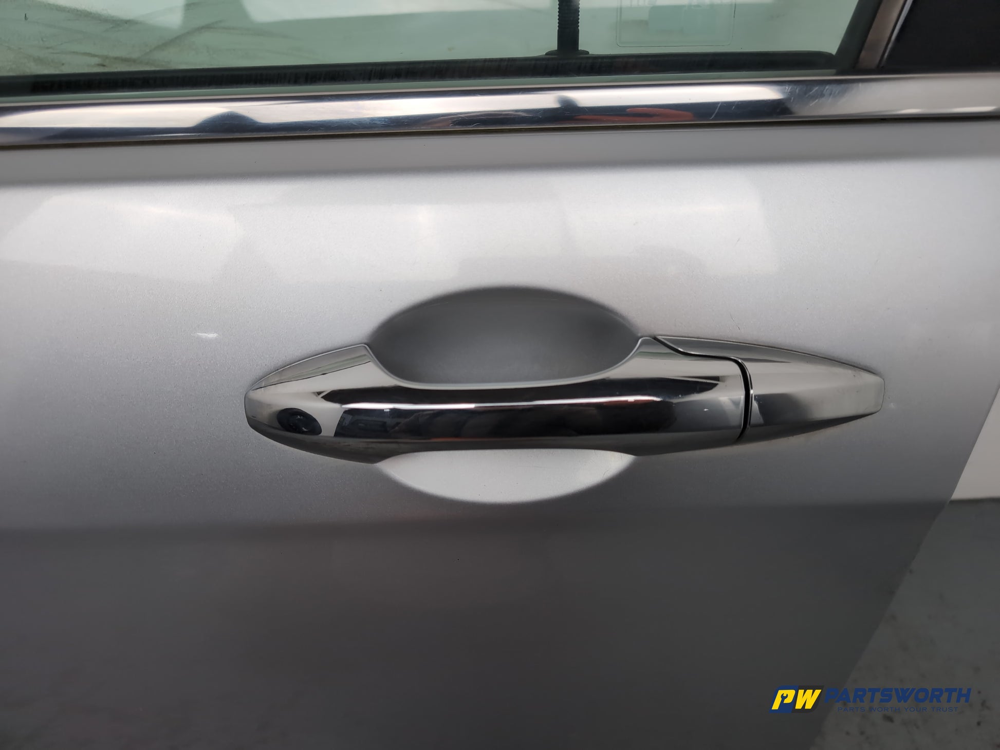Honda Accord Cl/Cm/Cn Door Front Lh Passenger Side Silver Nh-700m 2008-2012 - photo 4