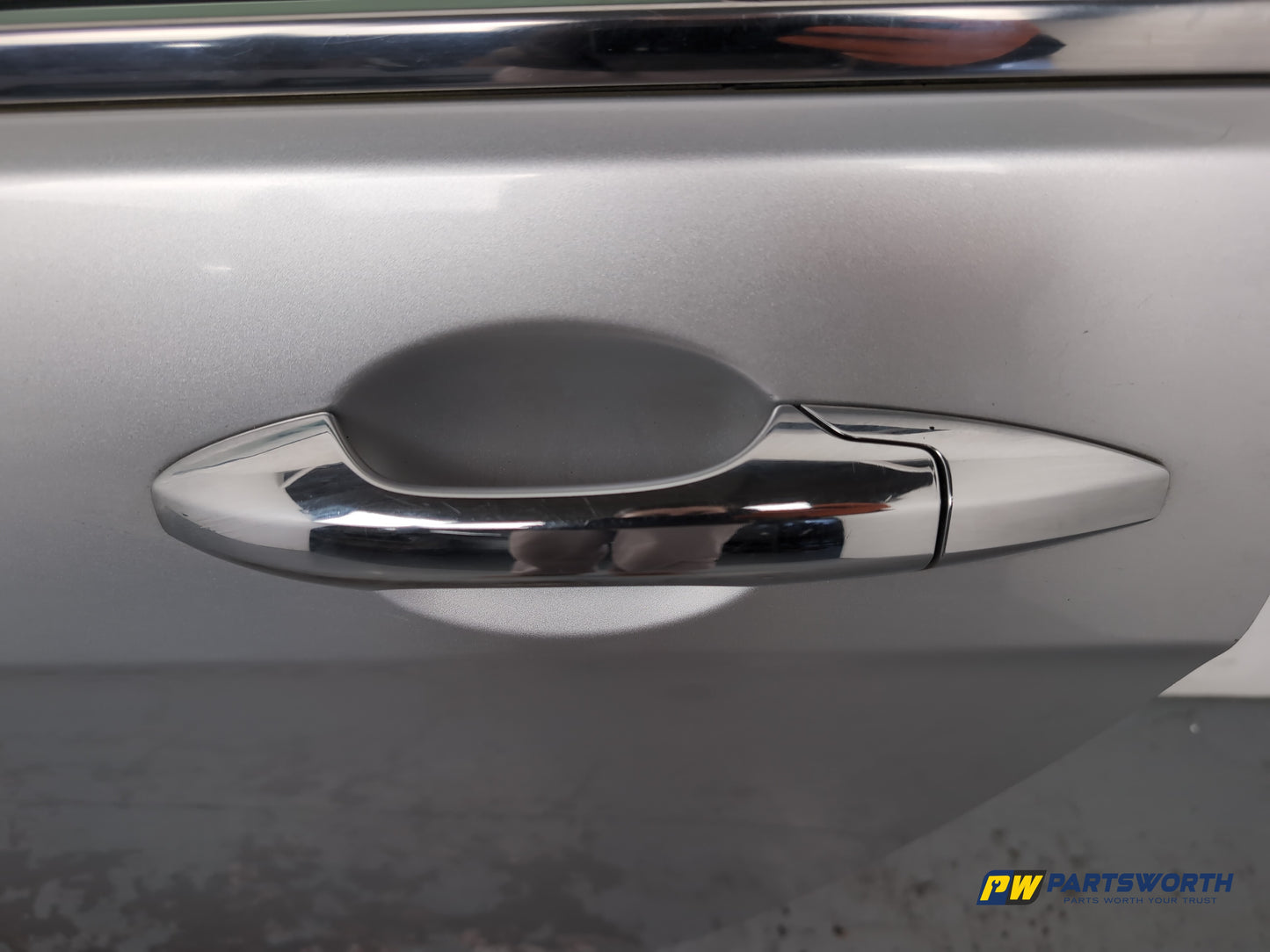 Honda Accord Ex I-Vtec Door Rear Lh Passenger Side Silver Nh-700m 2008-2012 - photo 4