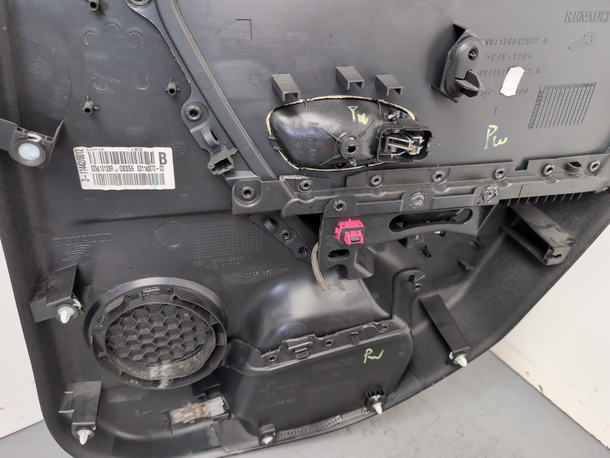 Renault Megane Expression Vvt 110 Rear Left Door Card 2008-2015 - photo 10