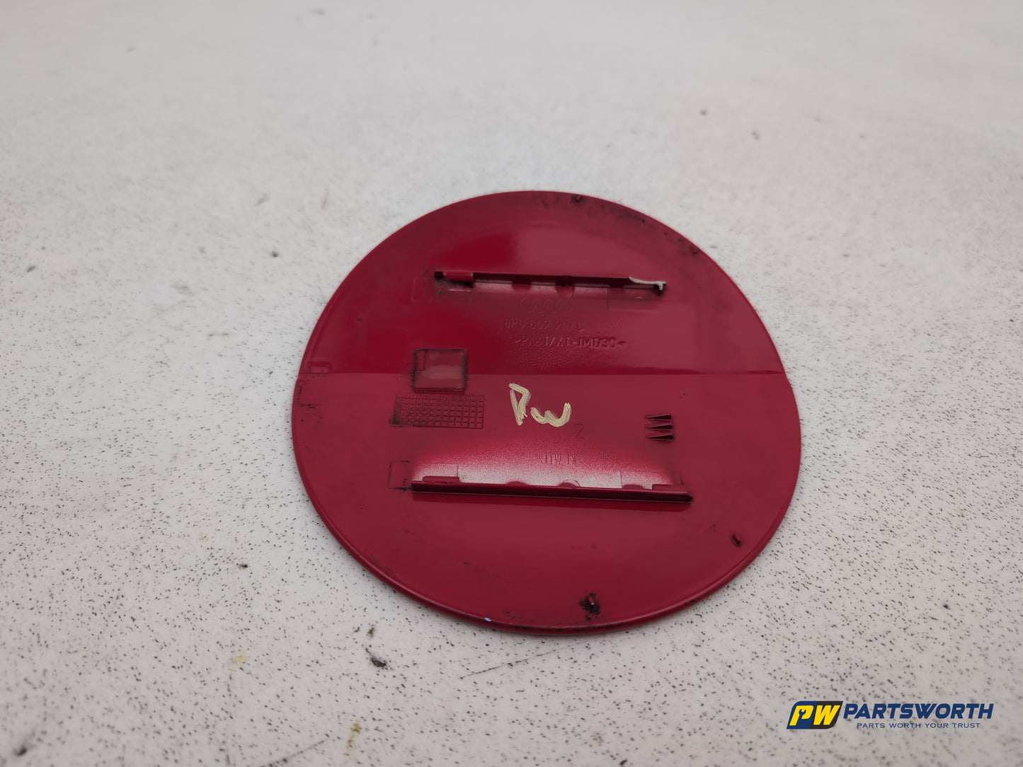 Audi A3 Sport Tfsi Fuel Tank Cap Tank Flap 8p0809907c Red - photo 4