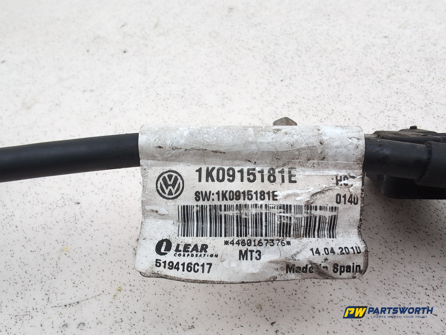 Audi A3 Sport Tfsi Negative Battery Terminal 1k0915181e 2003-2012 - photo 4