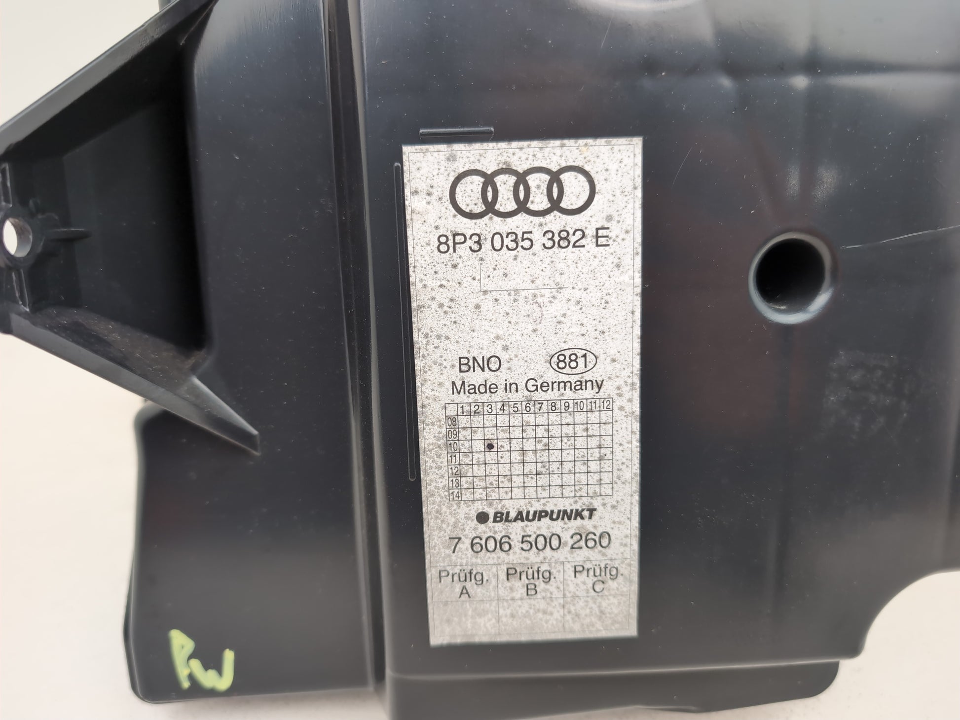 Audi A3 8p Boot Trunk Subwoofer Rear Bass Speaker 8p3035382e - photo 4