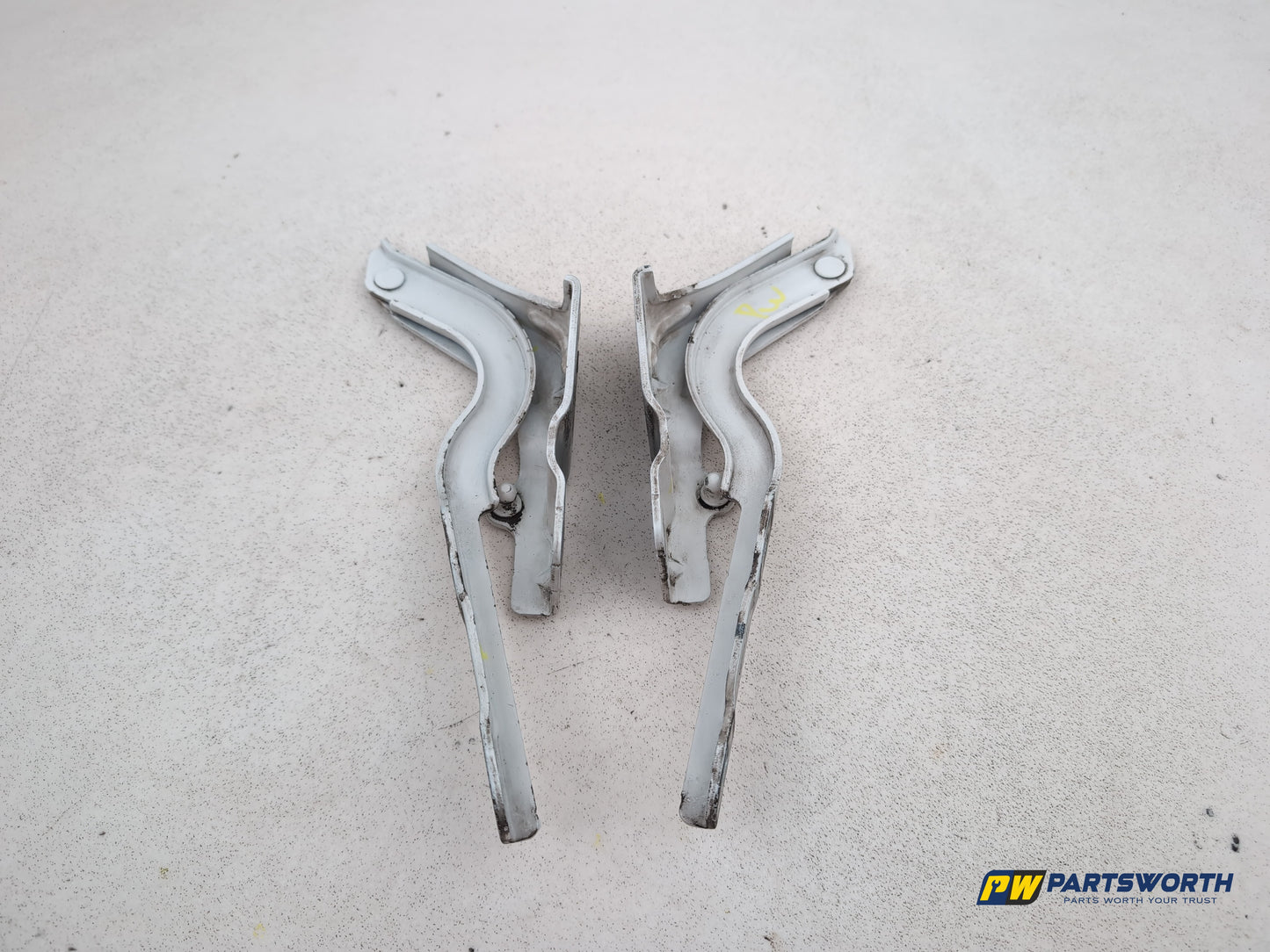 Hyundai I40 Style Crdi Bonnet Hinges Pair White Crystal Pearl Pw6 2011-2019 - photo 4