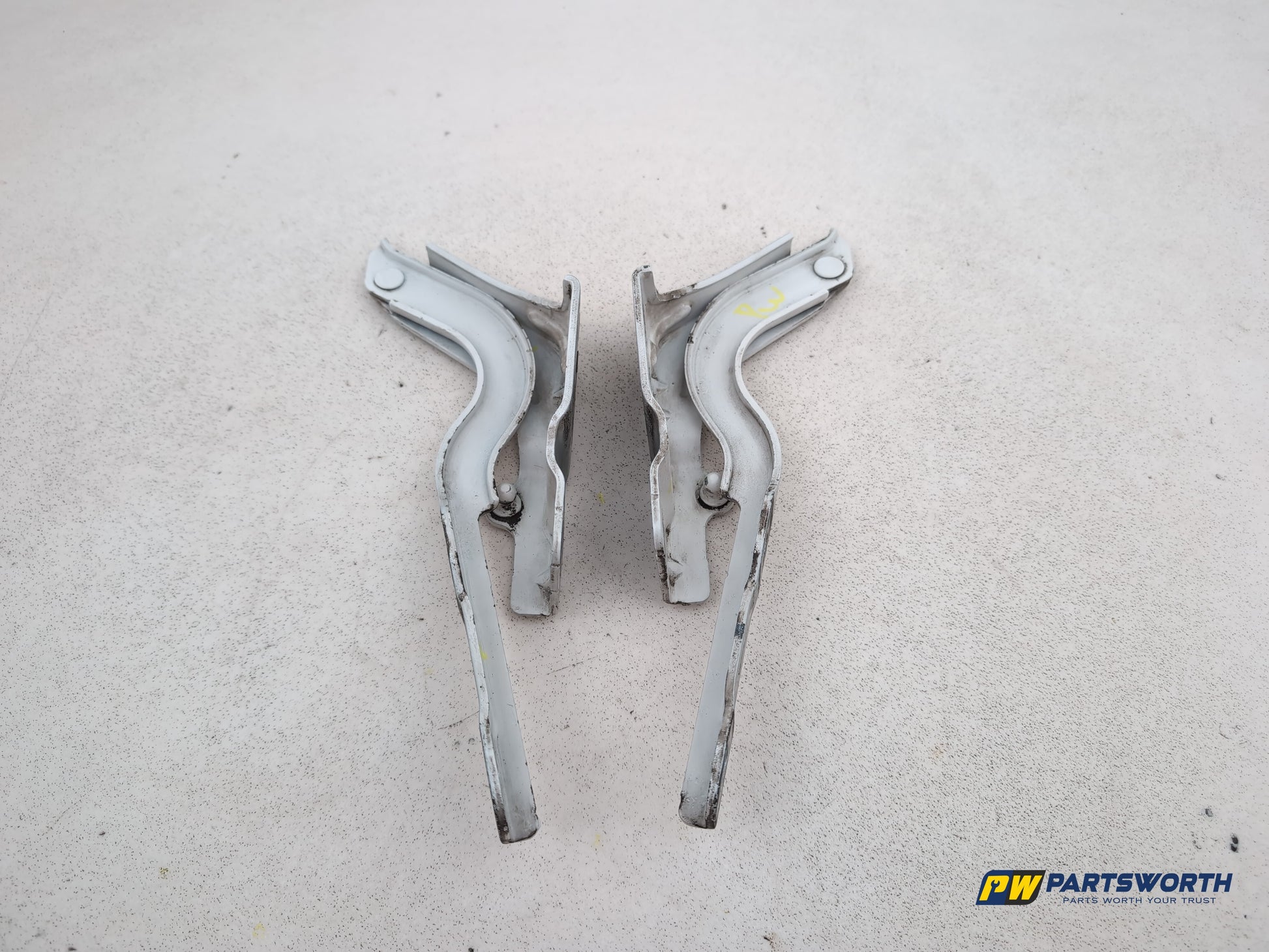 Hyundai I40 Style Crdi Bonnet Hinges Pair White Crystal Pearl Pw6 2011-2019 - photo 4