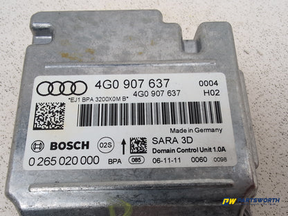 Audi A6 Se Tdi Rate Acceleration Speed Sensor Esp Module 4g0907637 2011-2018 - photo 4