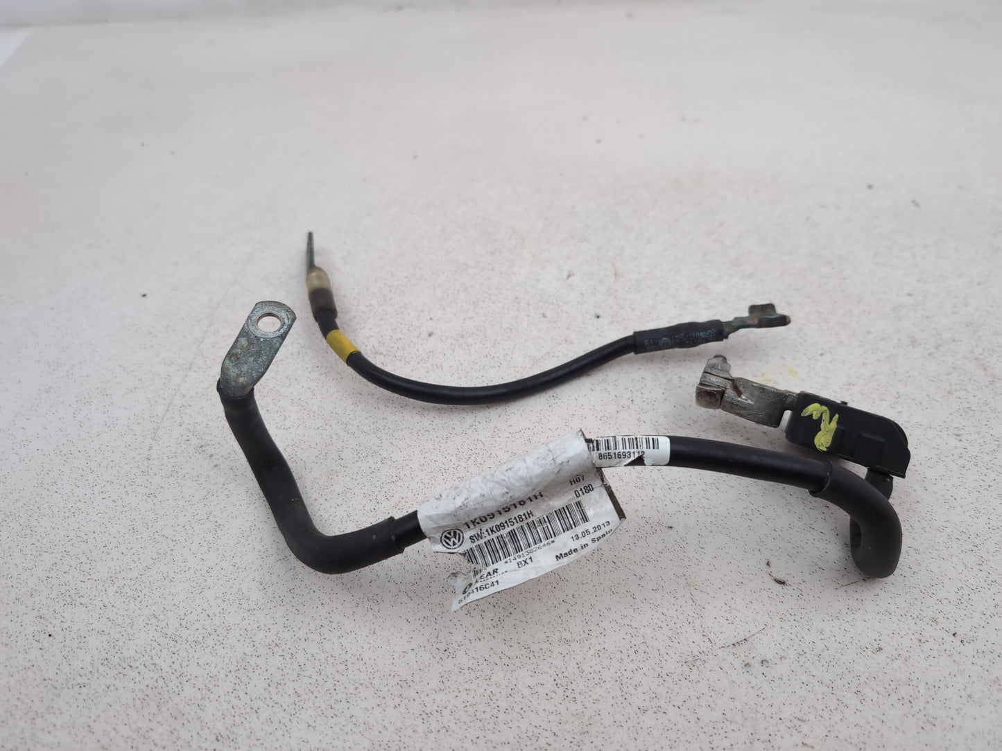 Volkswagen Passat Highline Tdi Blue Tech Negative Battery Cable 1k0971250al - photo 4
