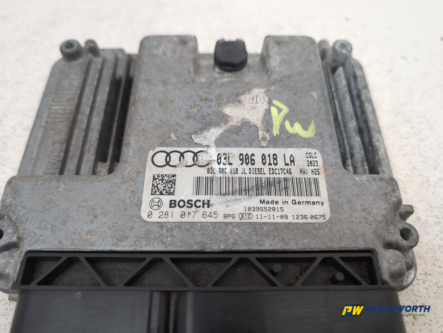 Audi A6 Se Tdi Engine Control Module Ecu 2.0l Diesel 03l906018la 2011-2018 - photo 4