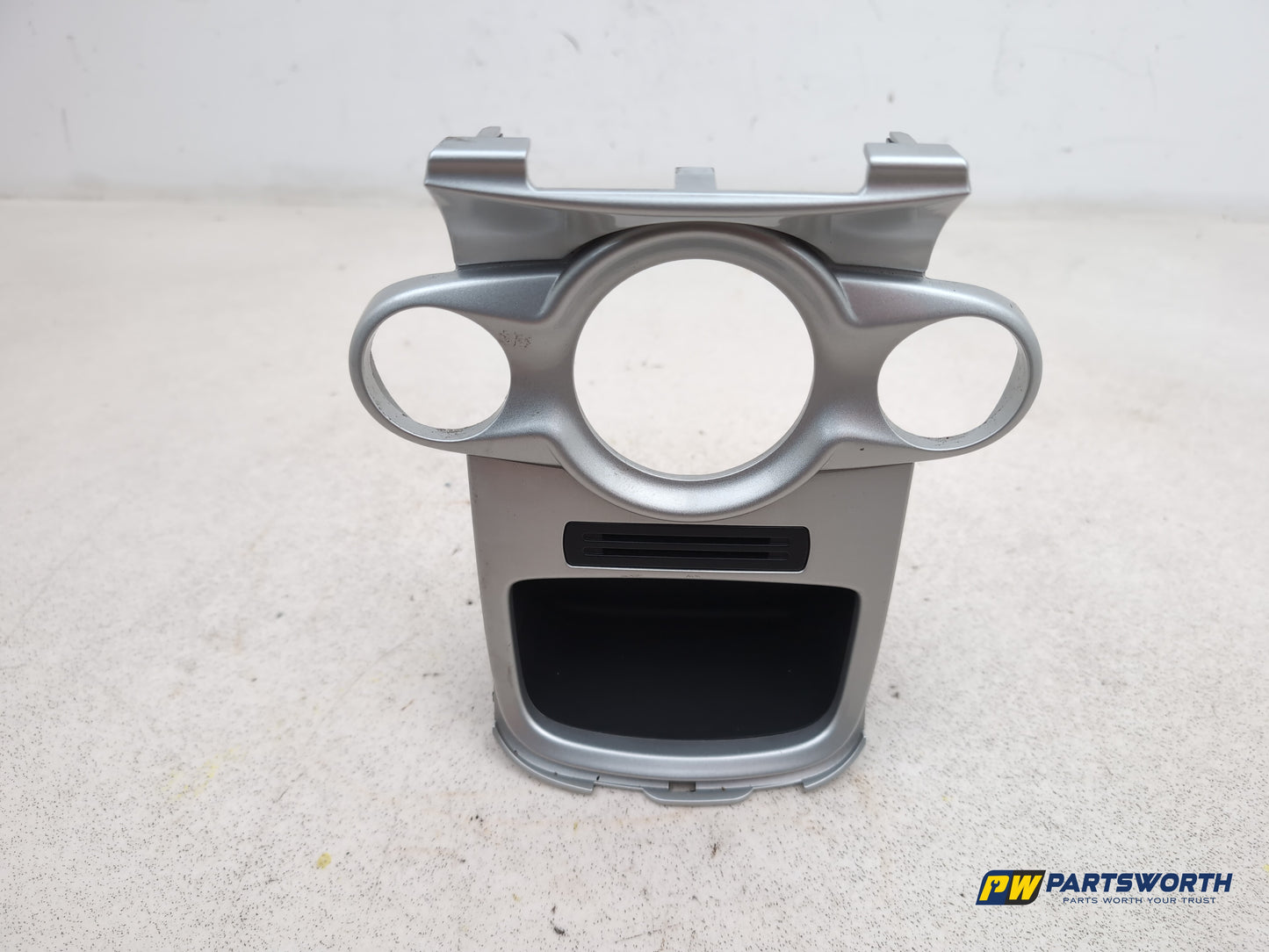 Ford Fiesta Zetec Centre Console Heater Control Surround Silver 8a6118d422bgw - photo 4