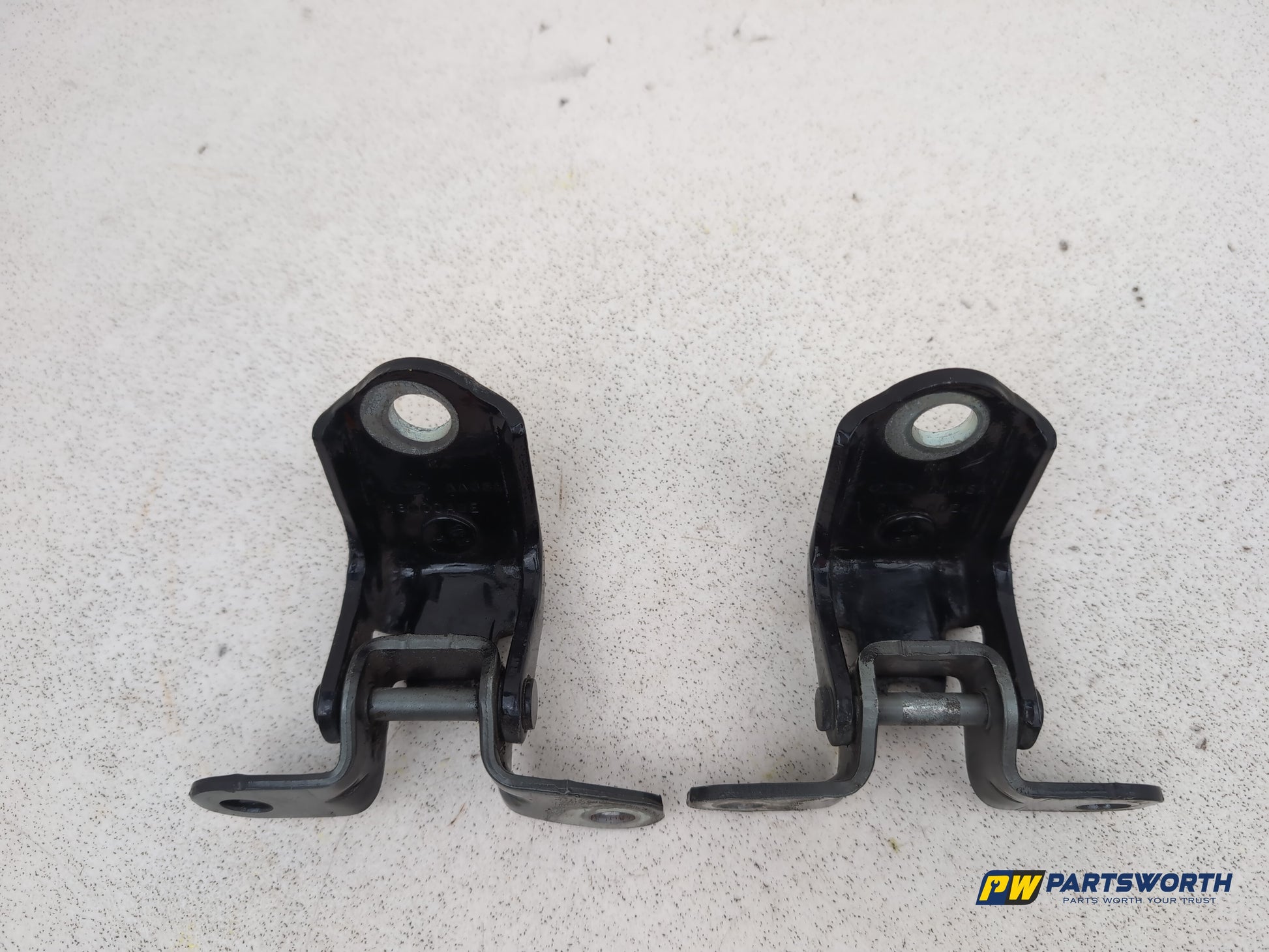 Ford Fiesta Zetec Rear Left Door Hinges Pair Passenger Side 2008-2017 - photo 4