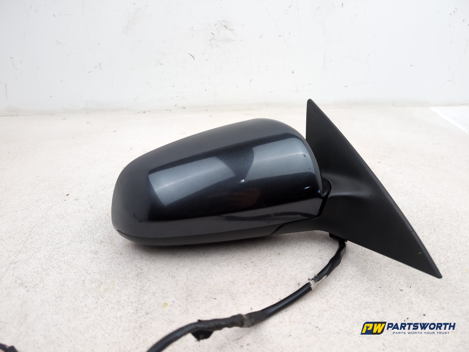 Audi A6 Se Tdi Quattro A Door Mirror Rh Driver Side Oyster Grey Lz7q 2005-2008 - photo 4