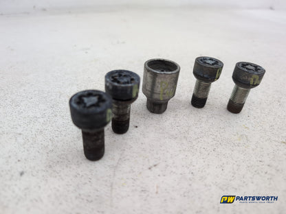 Audi A6 Se Tdi Quattro A Wheel Locking Nut Bolt Set 2005-2011 - photo 4