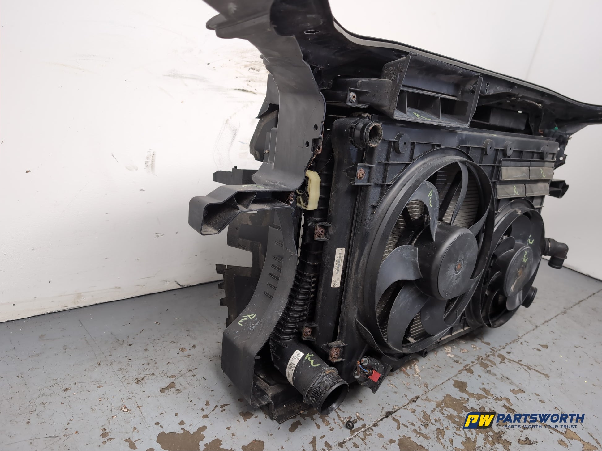 Volkswagen Passat Highline Tdi Radiator Pack Slam Panel 2010-2014 - photo 10