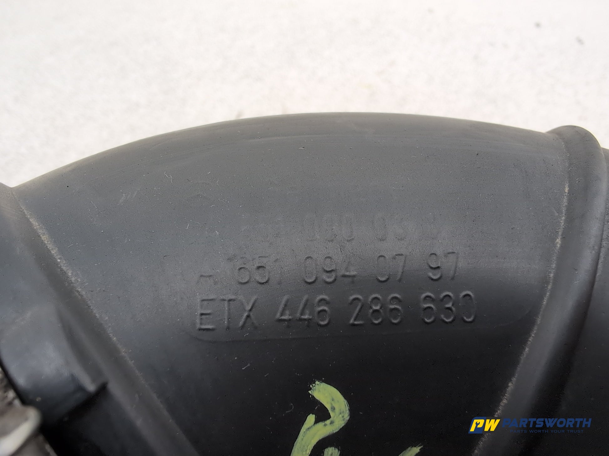 Mercedes-Benz C250 Amg Sport Ed125 Cdi Bcy Air Intake Pipe A6510940797 2007-2014 - photo 3