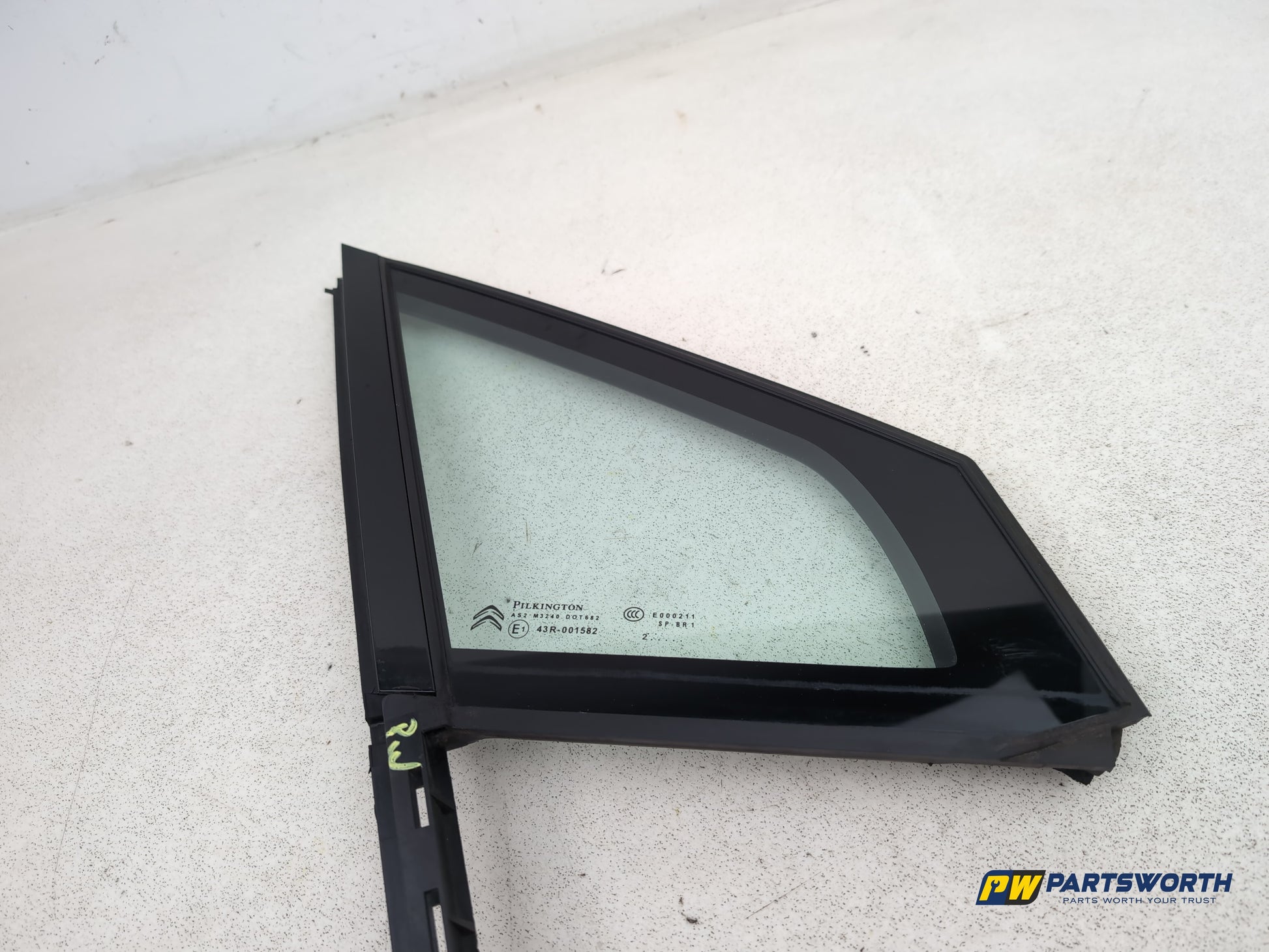 Citroen C4 Vtr+ Hdi Door Glass Quarter Light Front Lh Passenger Side 2010-2013 - photo 4
