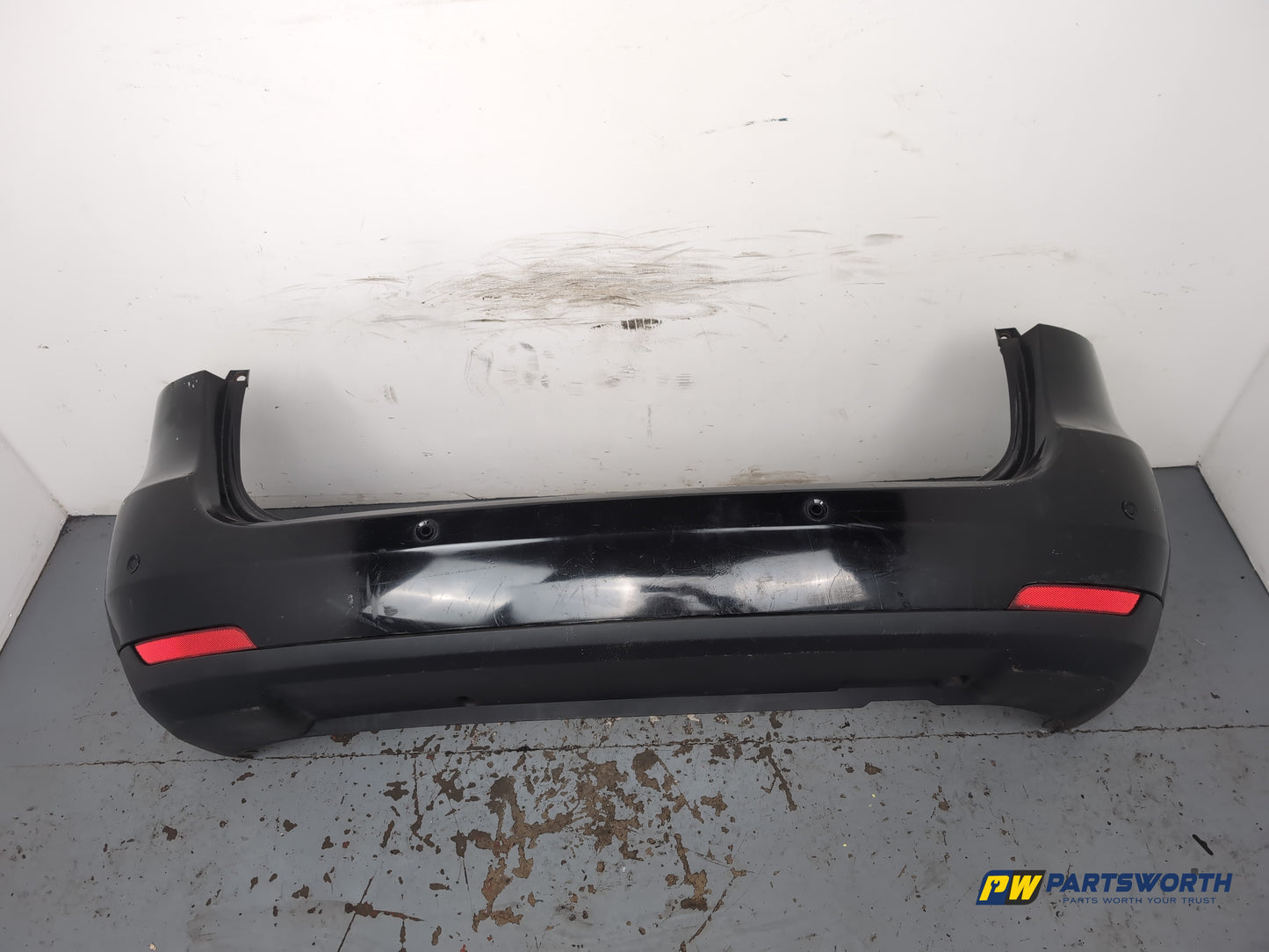 Seat Ibiza Se Tsi Rear Bumper Black Lz9y 2009-2011 - photo 4