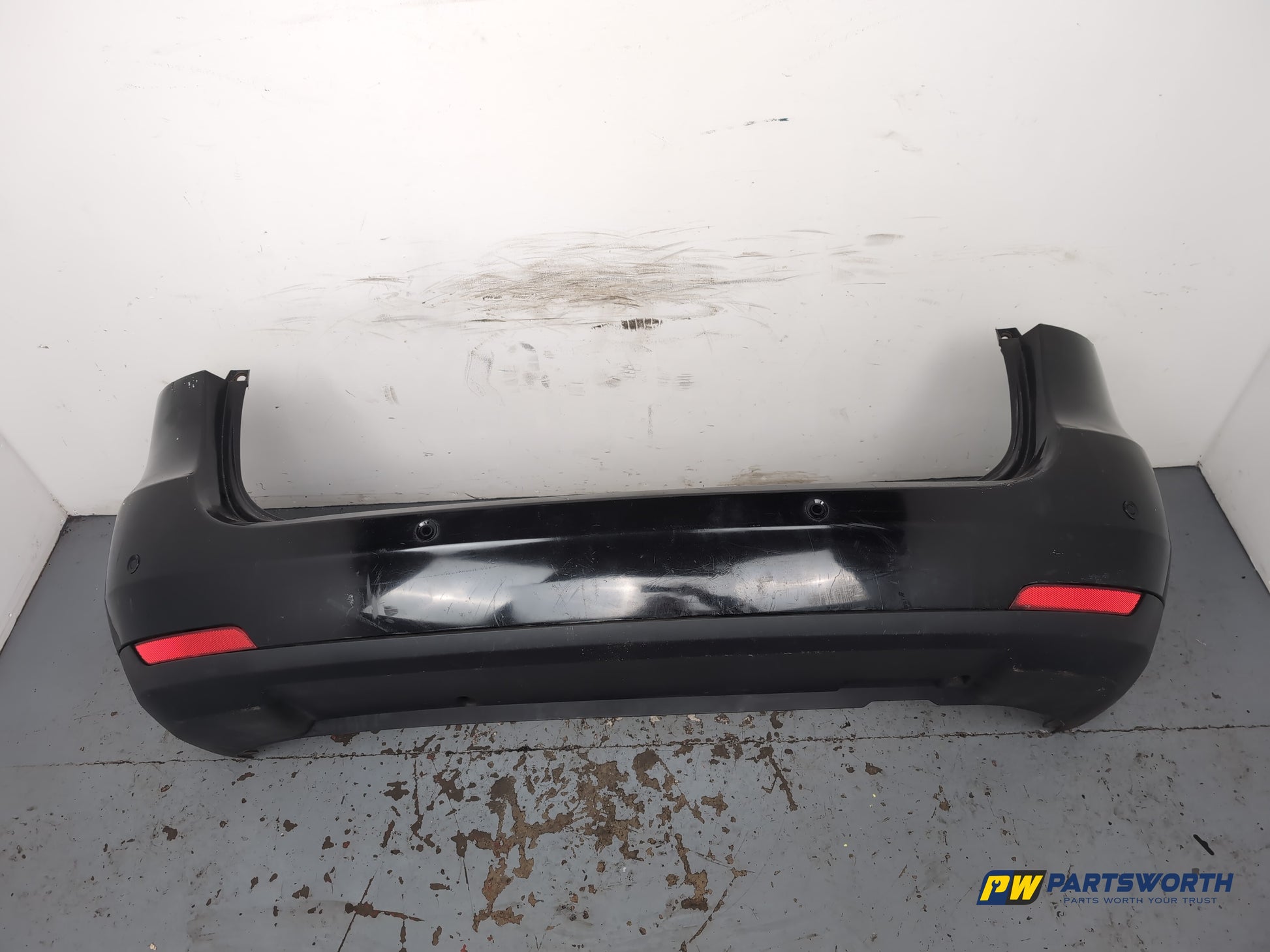 Seat Ibiza Se Tsi Rear Bumper Black Lz9y 2009-2011 - photo 4