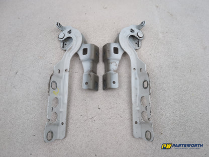 Citroen C4 Vtr+ Hdi Bonnet Hinges Pair White Ewp 2010-2013 - photo 4