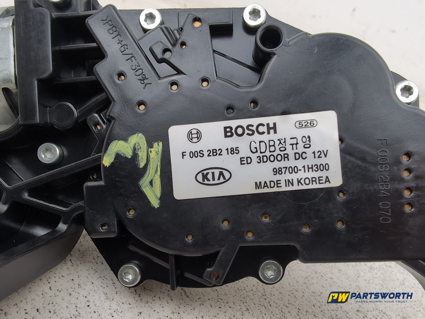 Hyundai Ix35 Style 2wd Crdi 134 Wiper Motor Rear 987001h300 2009-2015 - photo 4