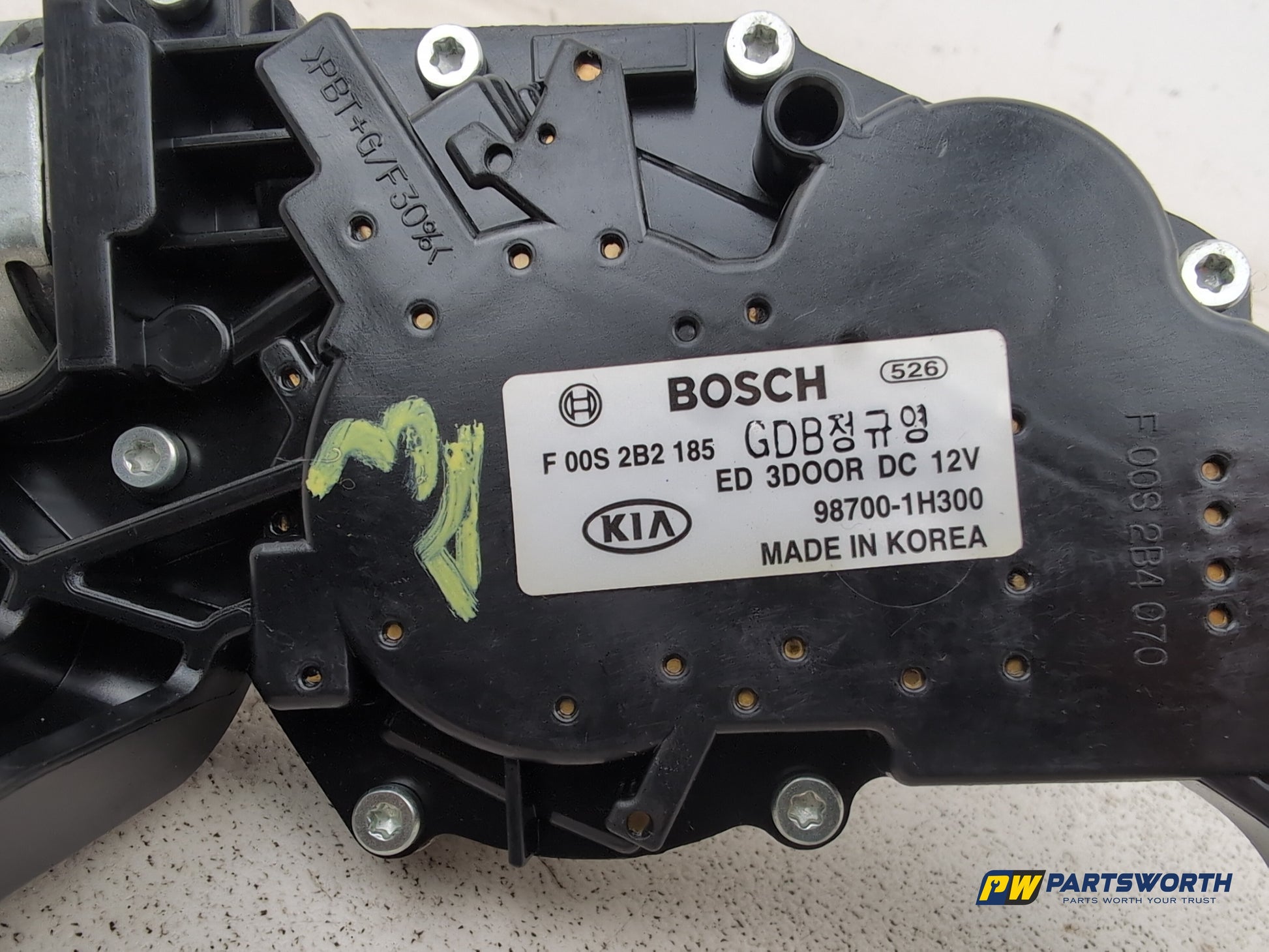 Hyundai Ix35 Style 2wd Crdi 134 Wiper Motor Rear 987001h300 2009-2015 - photo 4