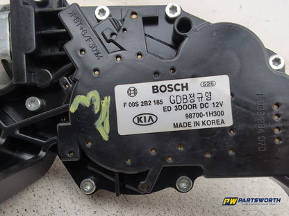 Hyundai Ix35 Style 2wd Crdi 134 Wiper Motor Rear 987001h300 2009-2015 - photo 4