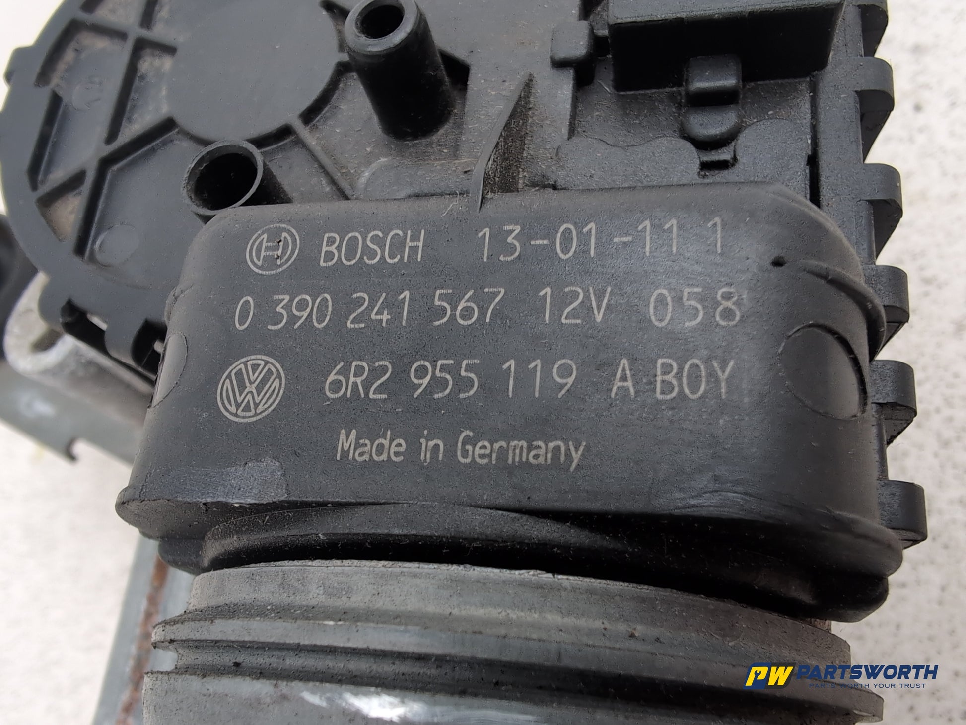 Skoda Citigo Se 12v Front Wiper Linkage Mechanism With Motor 6r2955119a - photo 4