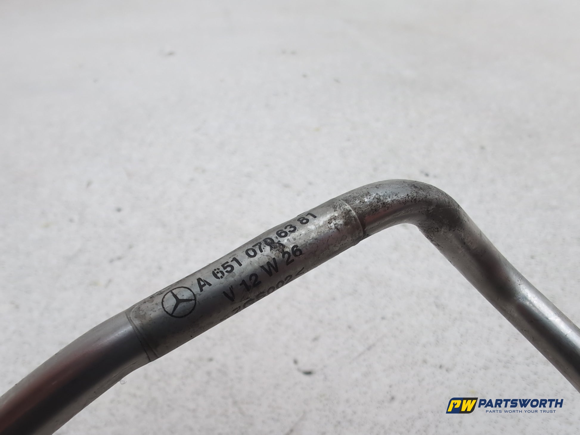 Mercedes-Benz C250 Amg Sport Ed125 Injector Leak Off Pipe A6510706381 2015-2021 - photo 4