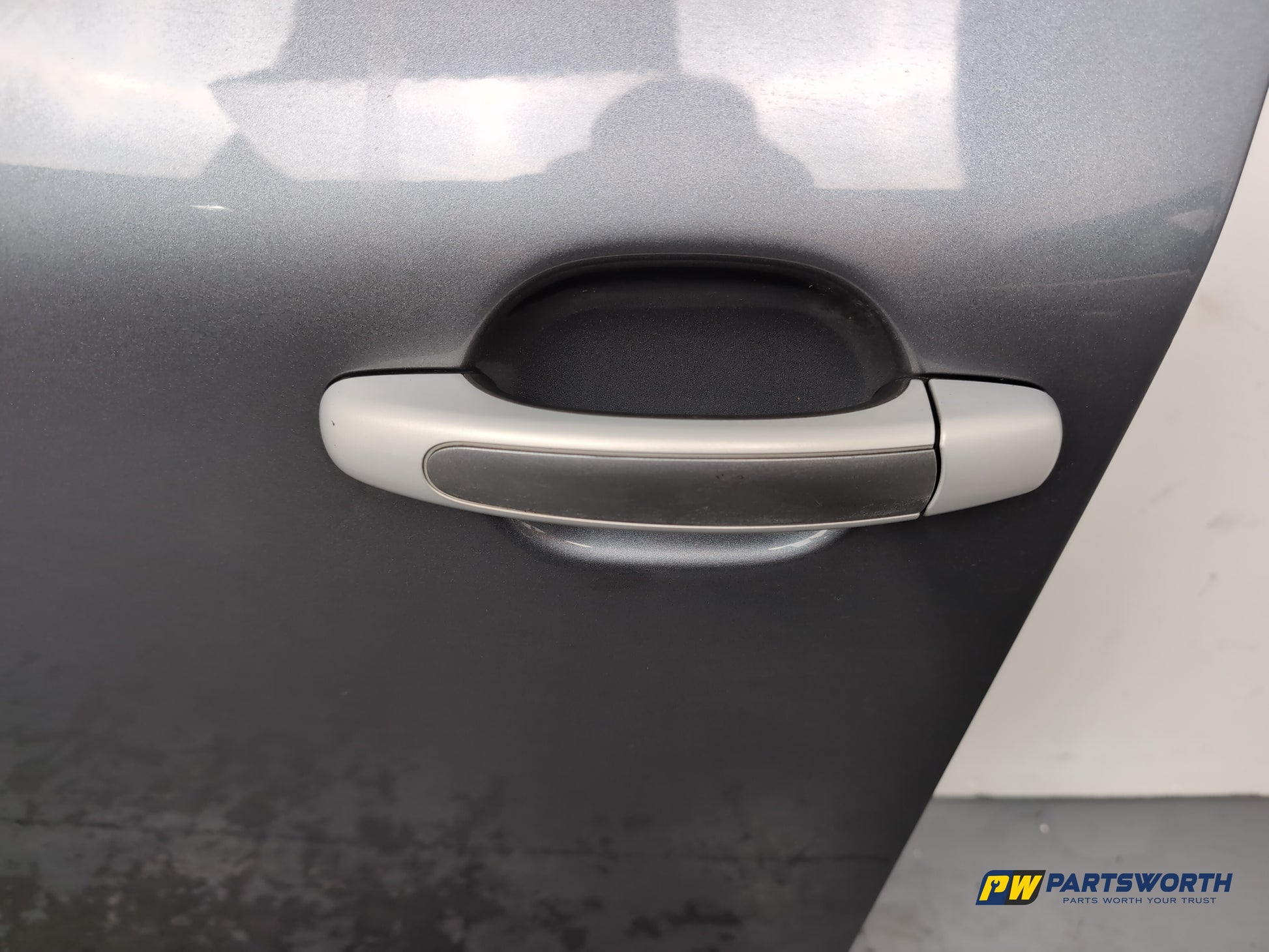 Porsche Cayenne E1 Door Front Lh Passenger Side Silver Ld7z 2003-2010 - photo 4