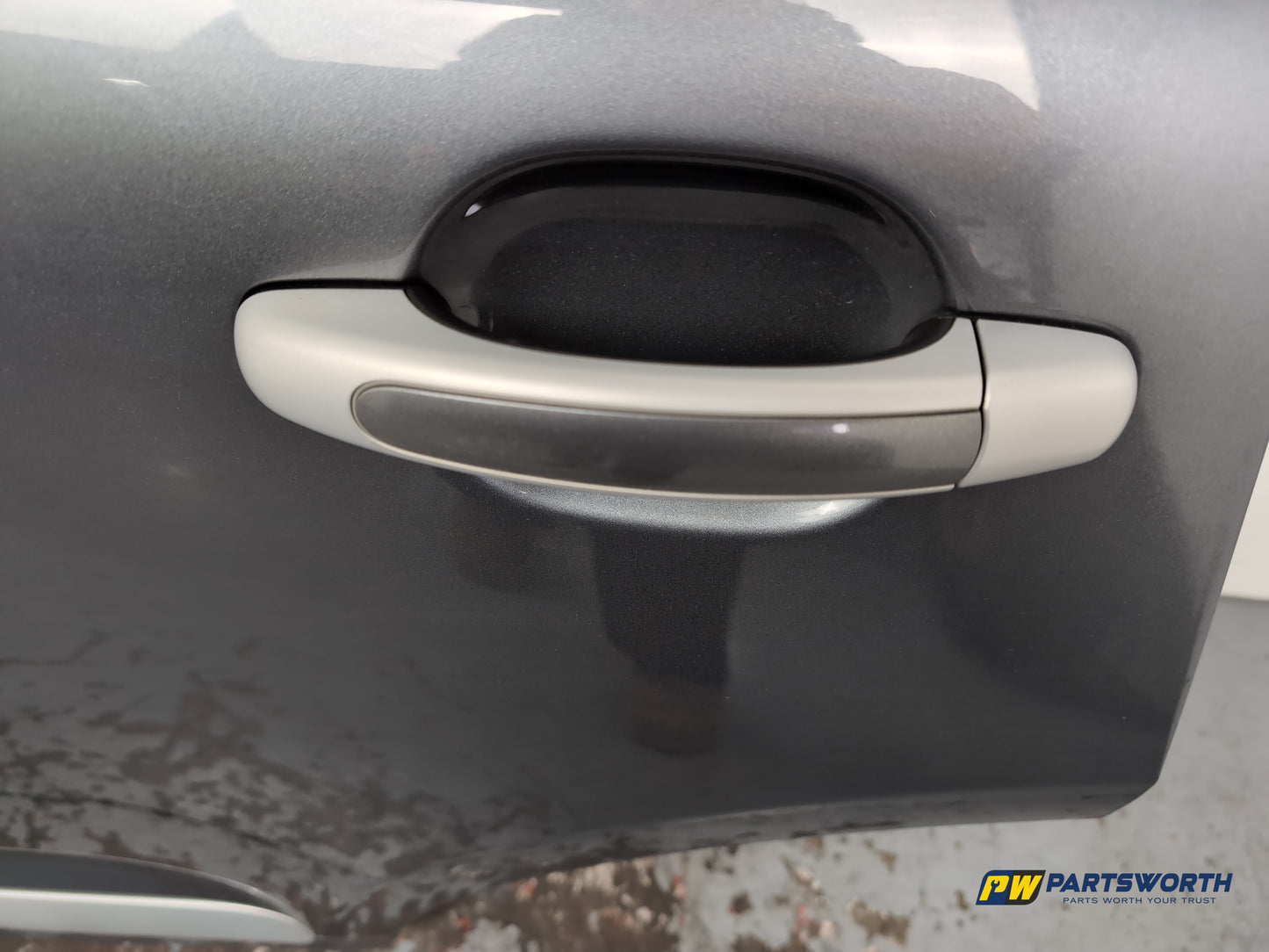 Porsche Cayenne Tiptronic S Door Rear Lh Passenger Side Silver Ld7z 2003-2010 - photo 4